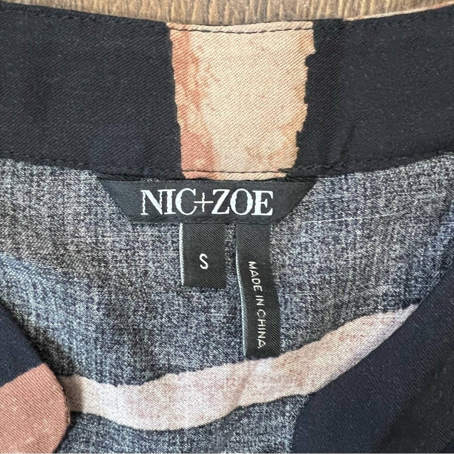 NIC+ZOE Abstract Animal Top Multi SZ SM