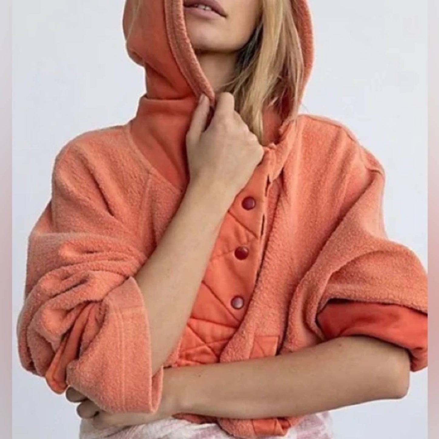 Free People We the Free Sadie Surplus Knit Jacket SZ XS