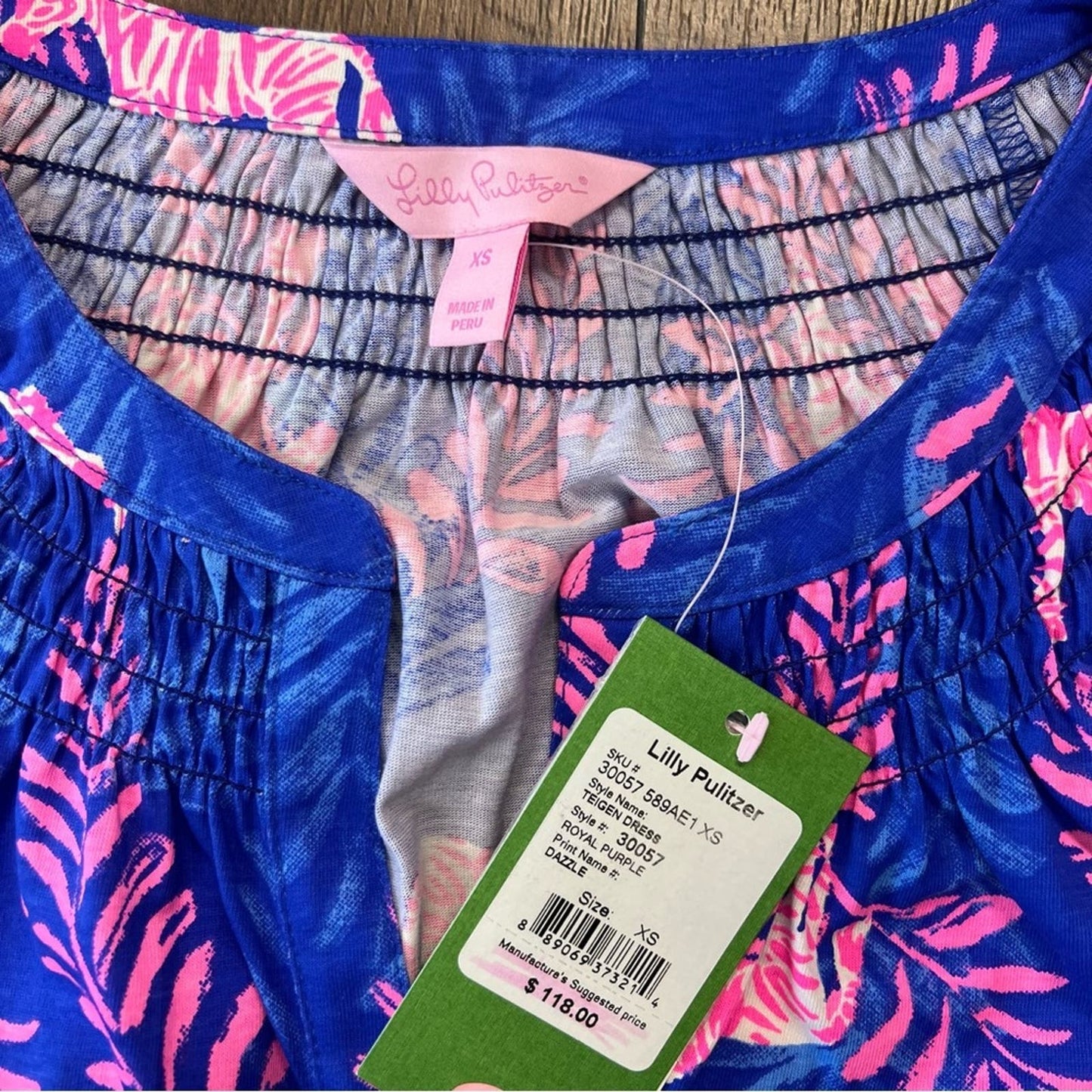 🆕 Lilly Pulitzer Teigen dress in Dazzle SZ XS