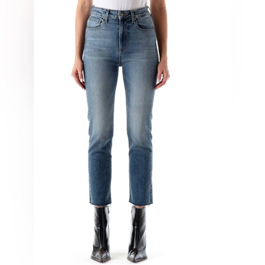 Fidelity denim Twiggy High Waist Crop Slim Jeans SZ 32/12