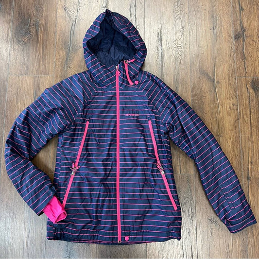 O’Neil navy/pink ski coat SZ SM