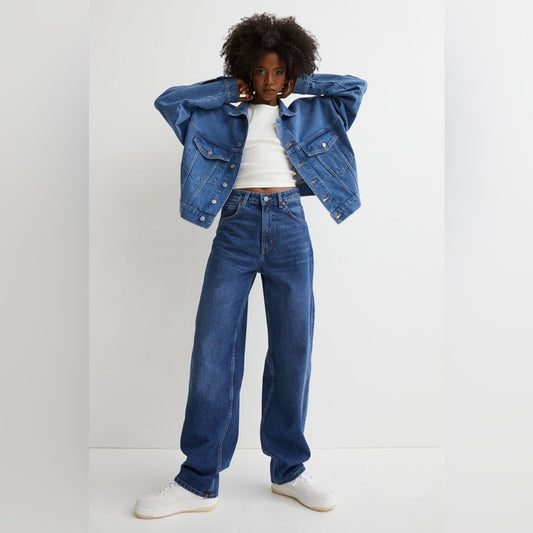 H&M 90's Baggy jeans SZ 2