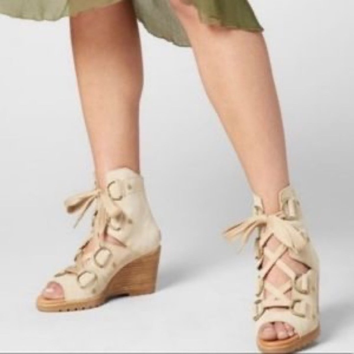 Sorel After Hours Lace Up Suede Casual Boot SZ 8.5