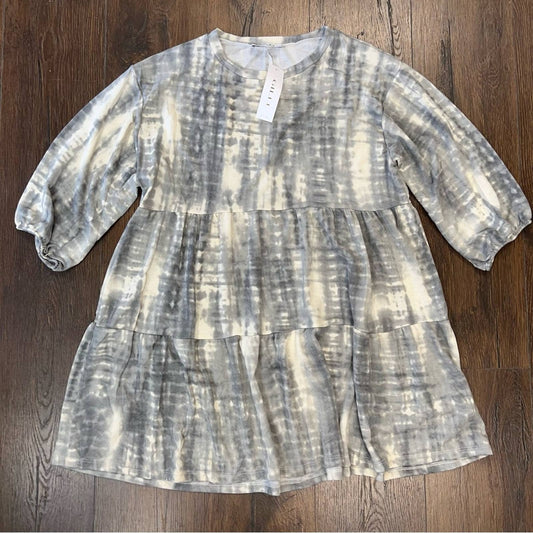 🆕 gilli tie dye tiered dress SZ MED
