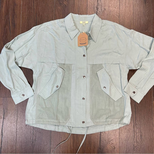 🆕 kori america mint light weight jacket SZ MED