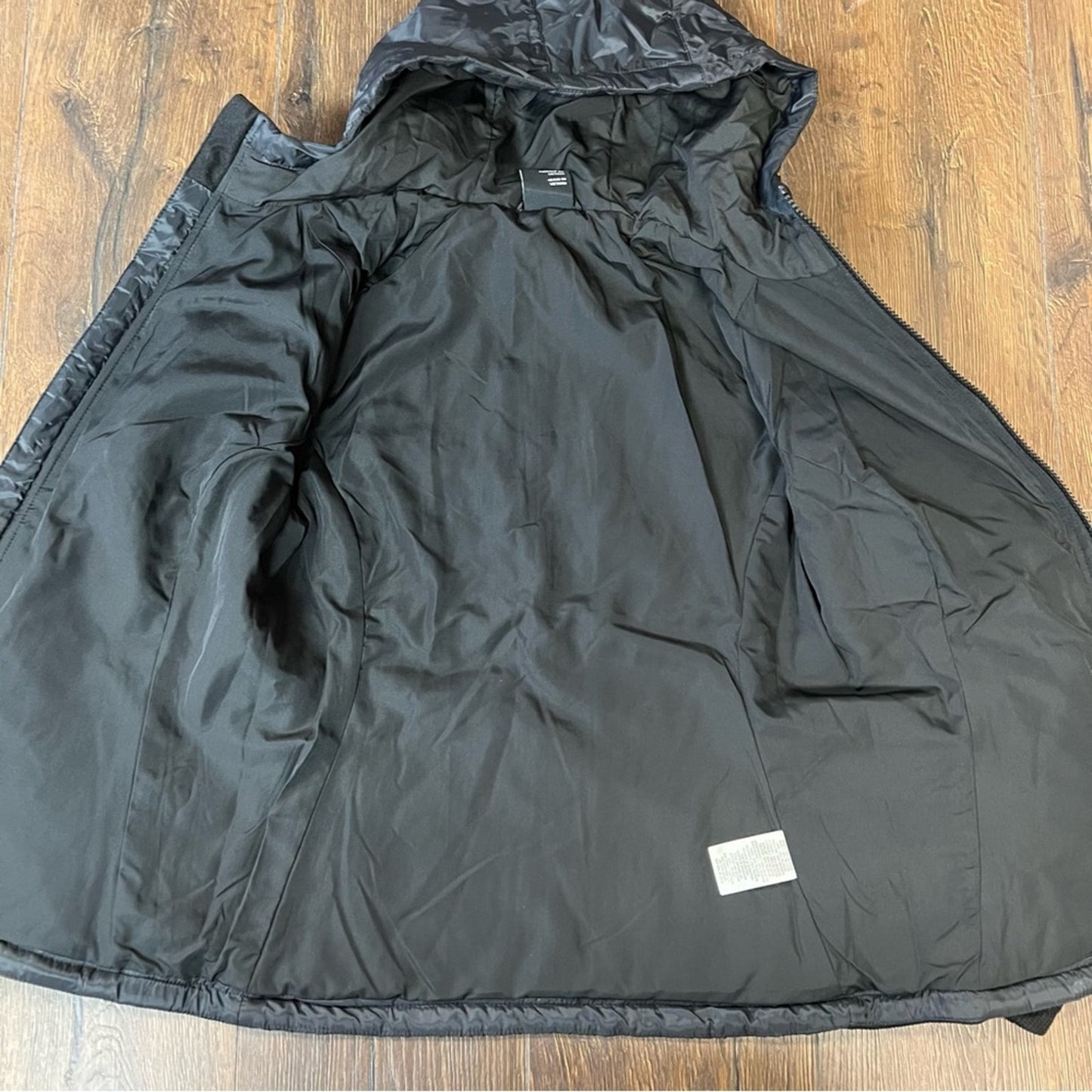 Spyder Full Zip Coat Black SZ SM