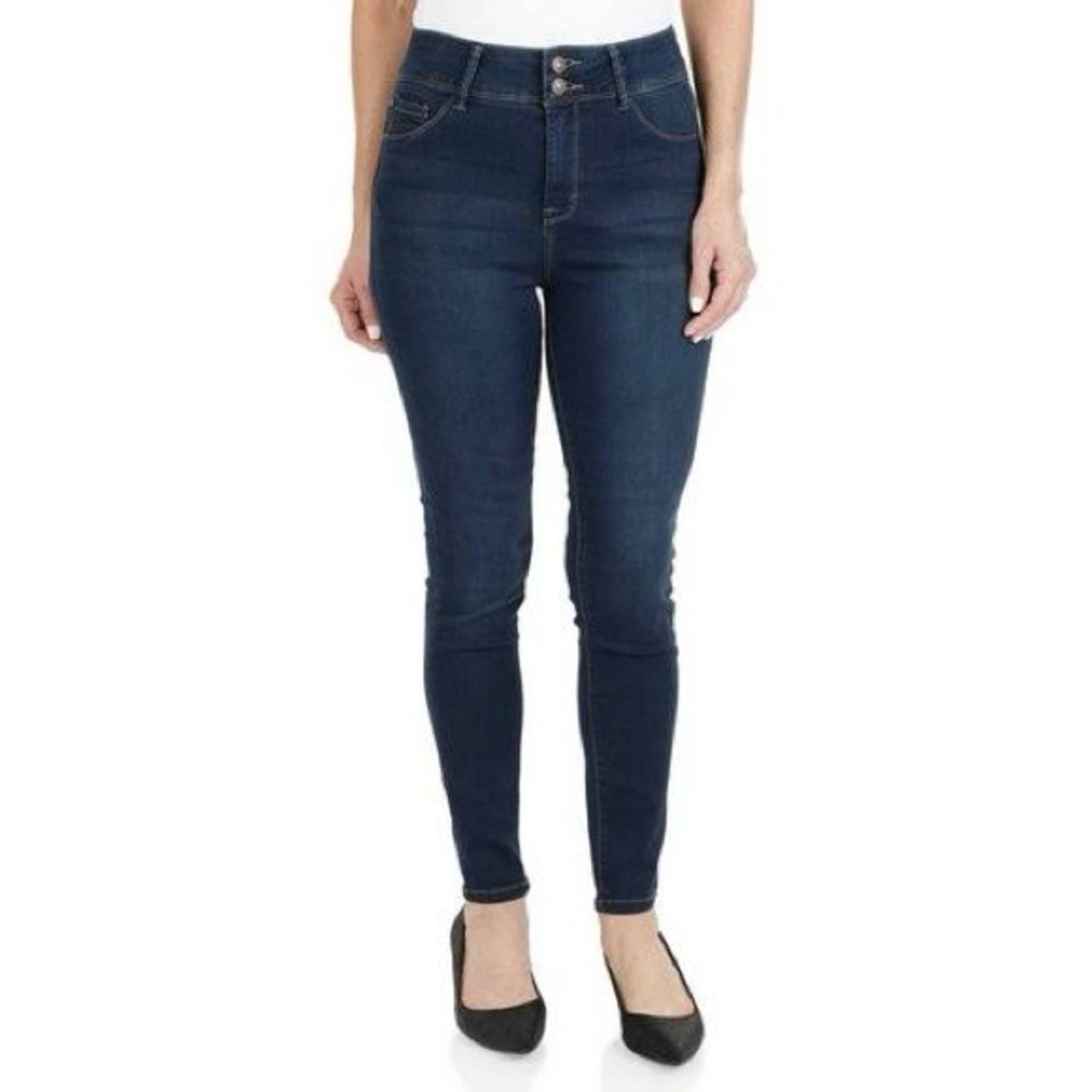 D. Jeans dark wash skinny jeans SZ 6