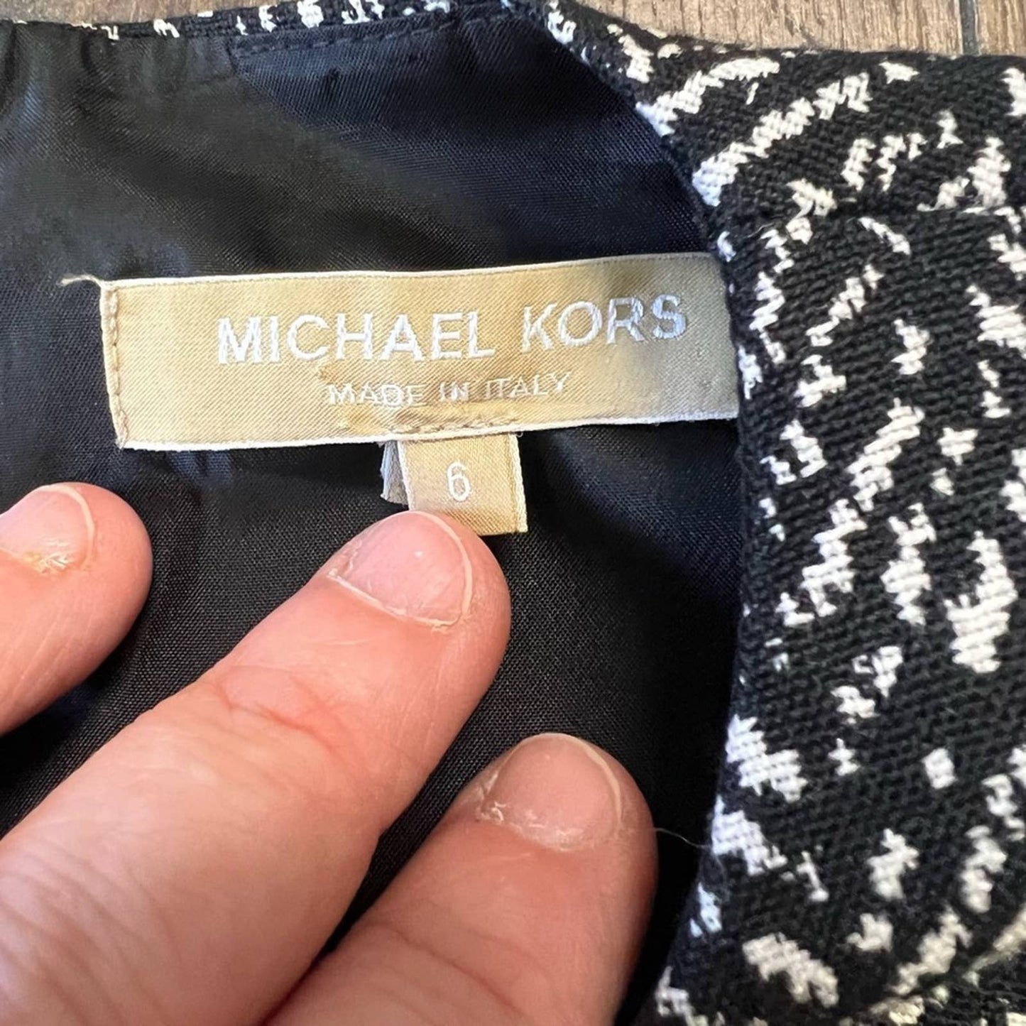 Michael Kors made in Italy dress SZ 6