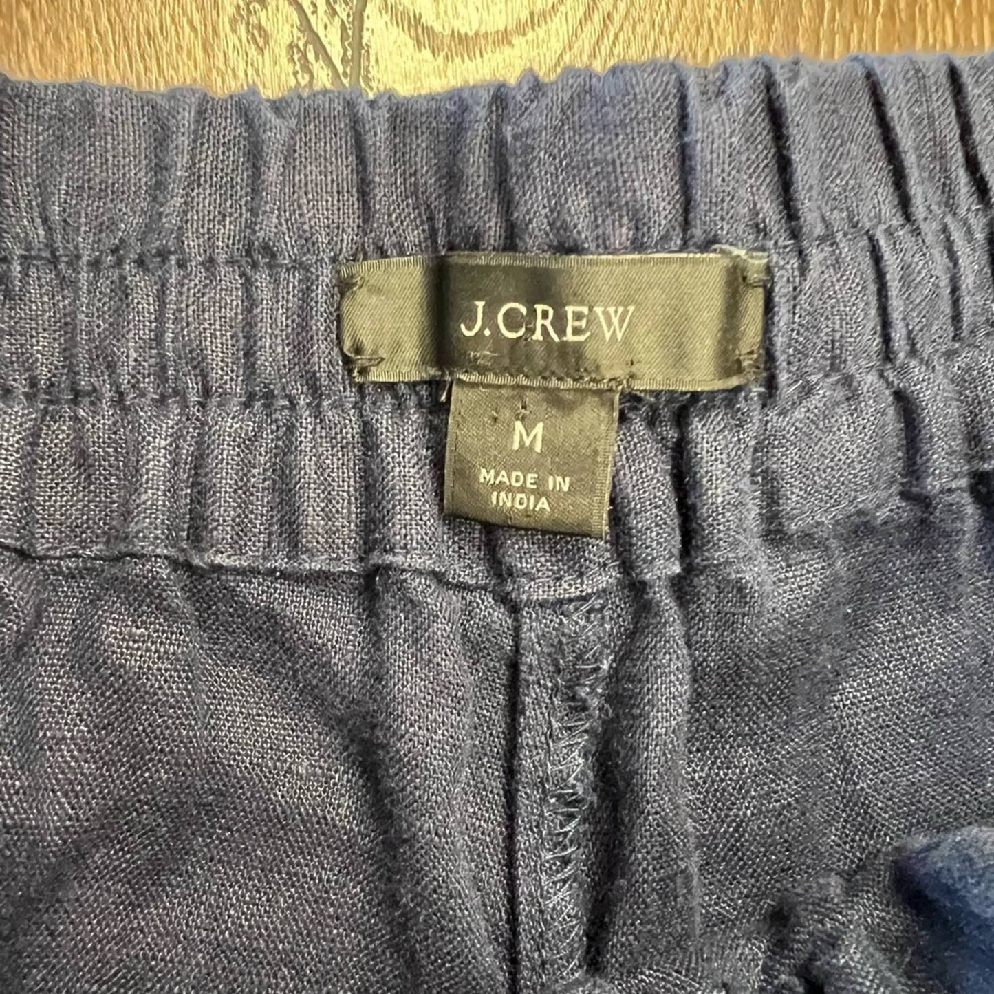 J.Crew linen pant SZ MED