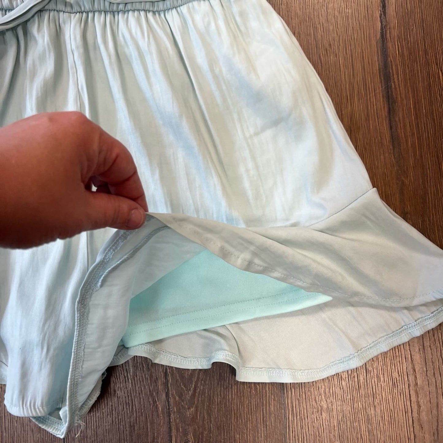 She + Sky blue romper SZ SM