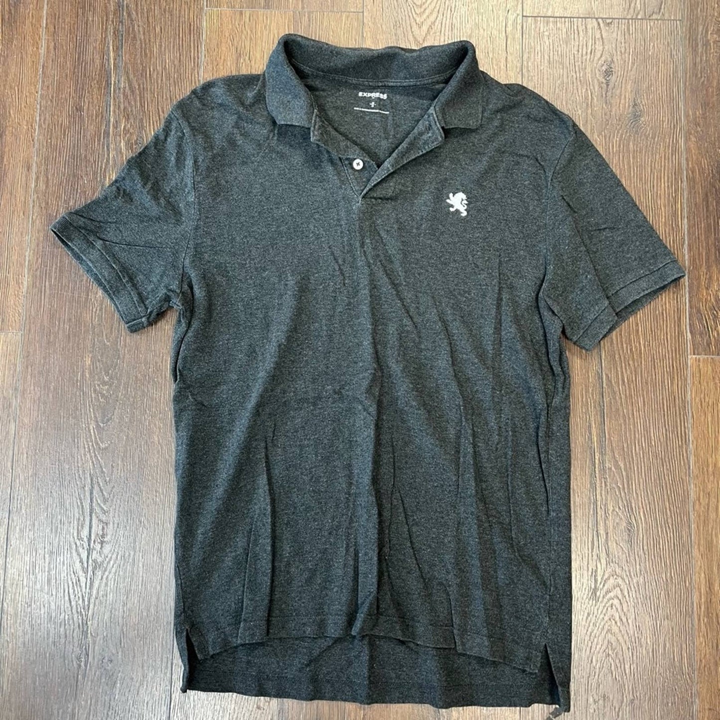 Express grey polo SZ MED