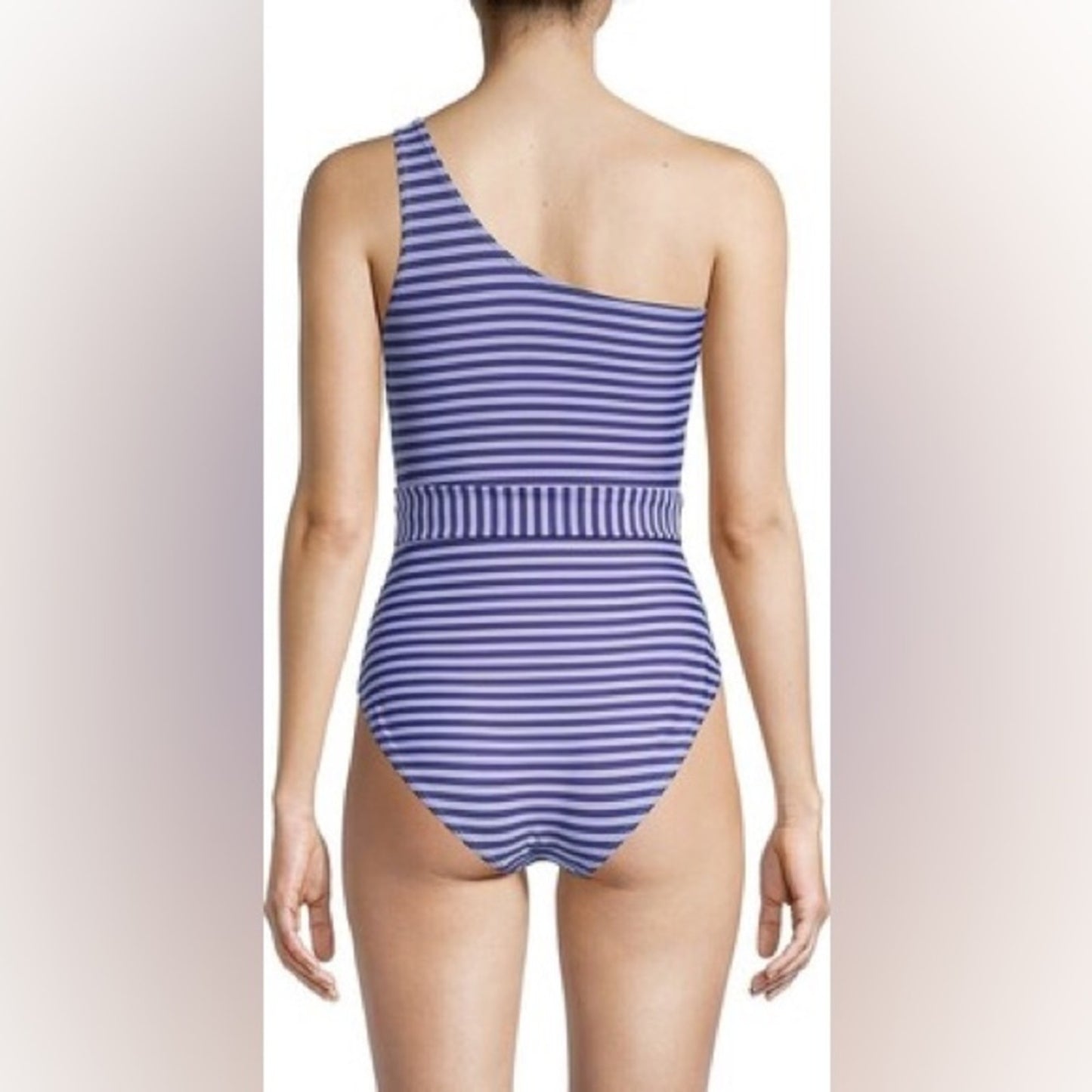 🆕 Jones New York One-Shoulder One-Piece Swimsuit SZ MED