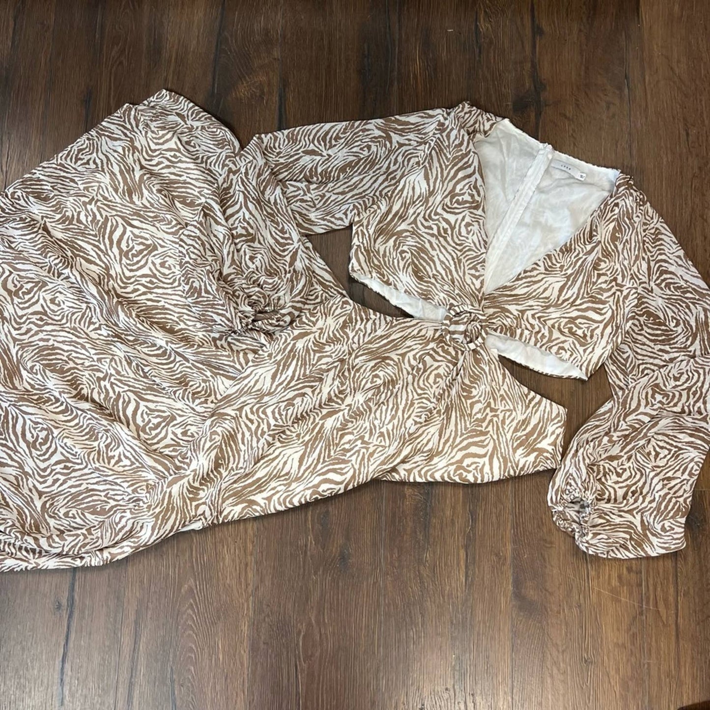 Lush cutout maxi dress SZ MED