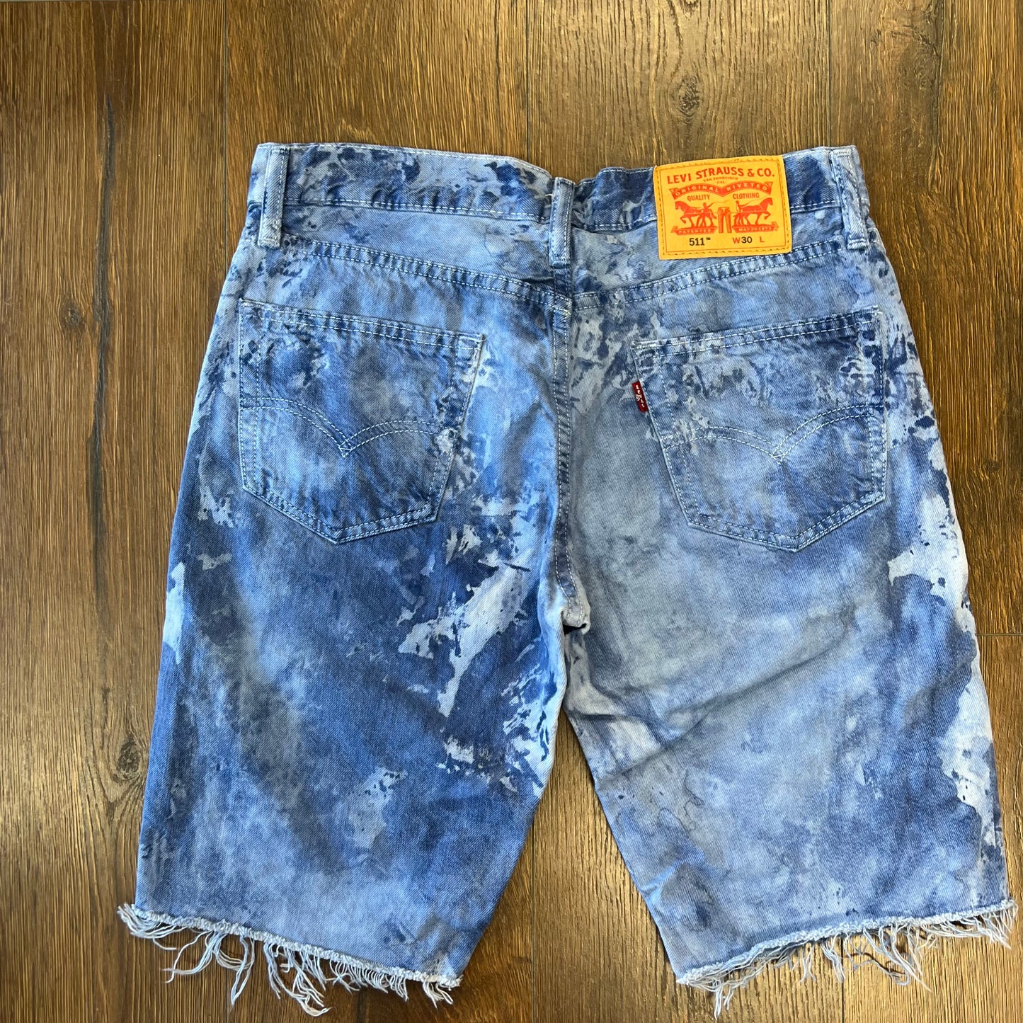 Levi’s 511 tye dye shorts SZ 30