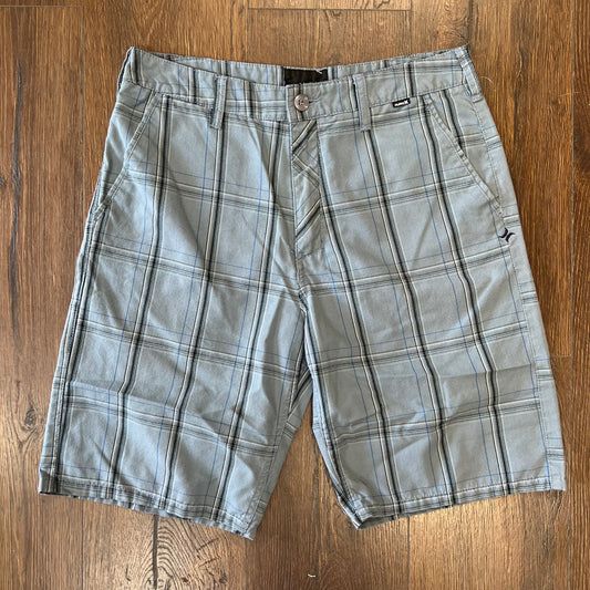 Hurley plaid shorts SZ 31