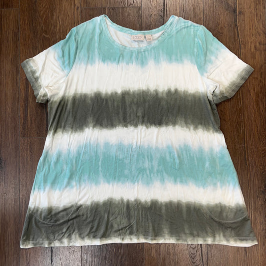 LOGO tye dye tunic SZ XL