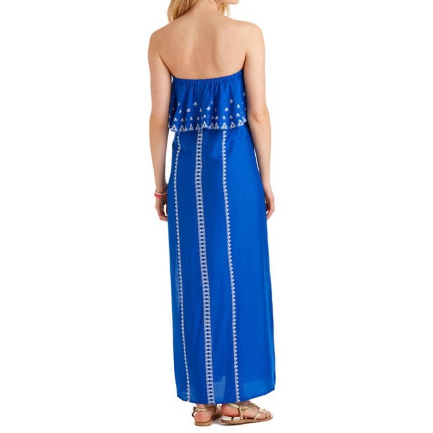 Vineyard vines Embroidered Maxi Dress SZ 6