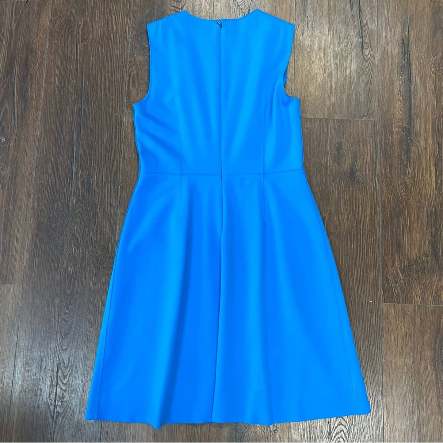Elie Tahari Blue Elicia A-Line Dress SZ 6