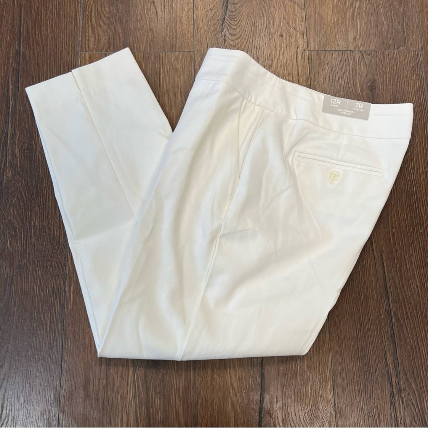 🆕 Chicos So Slimming Sophia Slim Ankle Pants SZ 2/12