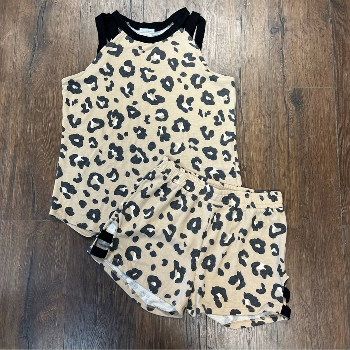 White birch leopard bring lounge set SZ LG