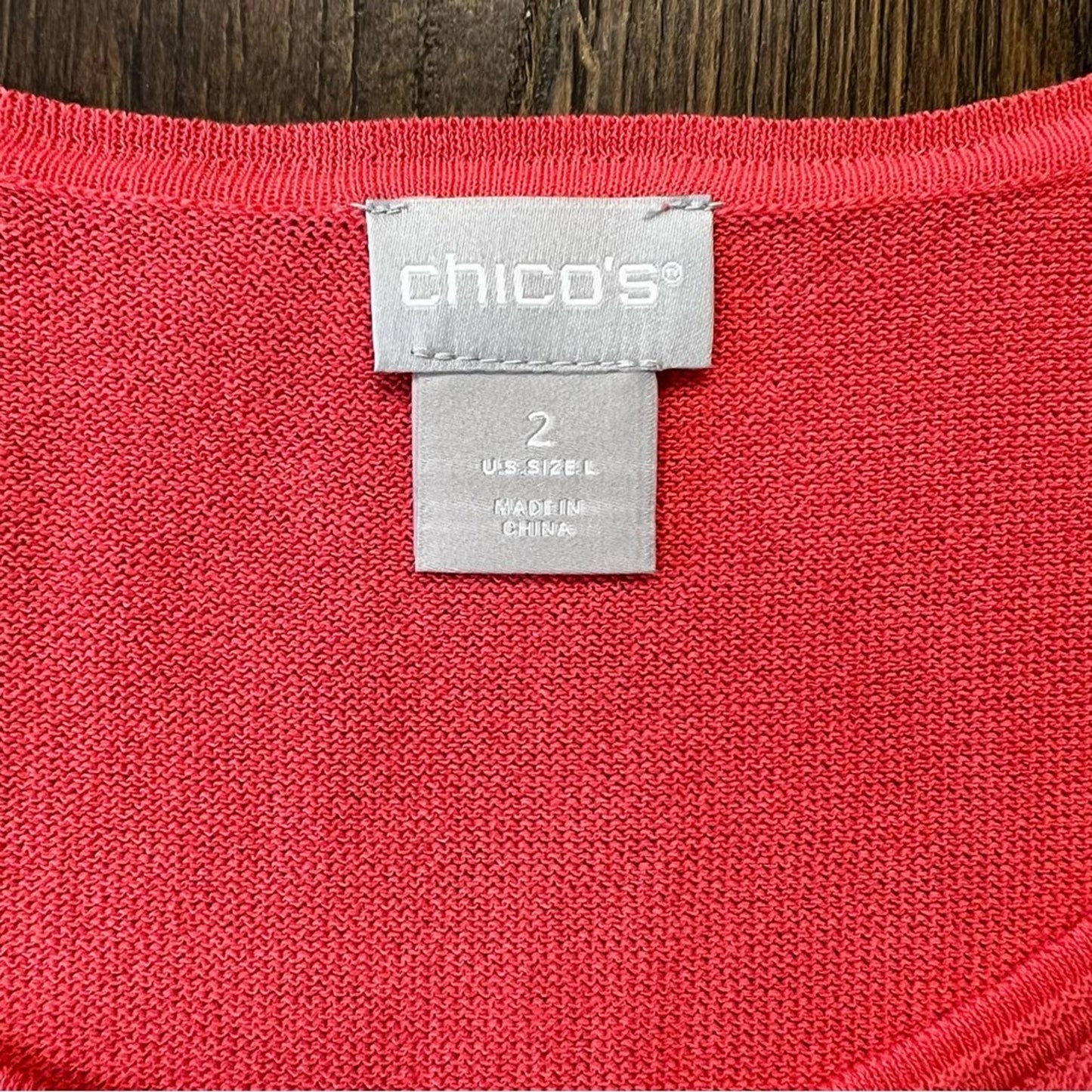 🆕 Chicos The Everyday Sweater Tank SZ 2/LG