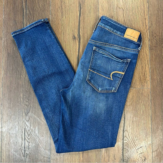 American Eagle high rise skinny SZ 8